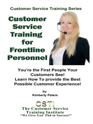 cover image of Customer Service Training for Frontline Personnel